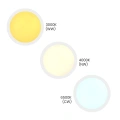 Plafon LED 3CCT - MAQ 40W IP40 Biały - ML1663 - barwy światła