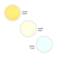 Plafon LED 3CCT - MAQ 50W IP40 Biały - ML1664 - barwy światła