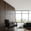 Lampa ścienna - TWIST - czarny - 12W LED - ML1058 - realizacja