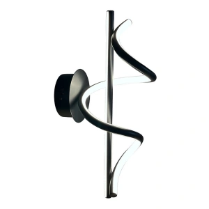 Lampa ścienna - TWIST - czarny - 12W LED - ML1058