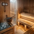 Taśma LED COB Sauna 24V 5W 105lm/W neutralna 4000K CRI90+ - hermetyczna IP67 - przykład zastosowania