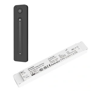Ściemniacz LED z zasilaczem 12V 150W Skydance - Mono - 1 strefa - Pilot + zasilacz - zestaw