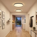 Plafon LED 3CCT - HUGO 21W/32W/42W IP54 Czarny - ML2568 - realizacja