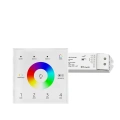 Sterownik LED Skydance - RGB+CCT - 4 strefowy - Panel naścienny 230V + odbiorniki - biały zestaw z odbiornikiem