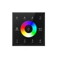 Sterownik LED Skydance - RGB+CCT - 4 strefowy - Panel naścienny 230V + odbiorniki - czarny zestaw z panelem naściennym T15
