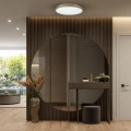 Plafon LED - SHINY AMBER 34W 490mm 4000K - ML7448 -realizacja