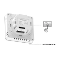 Multisensor z wyświetlaczem - bezprzewodowy 868Mhz - MC-02 - 230V - czarny - Sinum