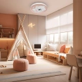 Plafon LED - BEAR PINK 34W 490mm 4000K - ML0247 - realizacja