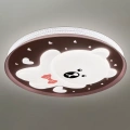 Plafon LED - BEAR PINK 34W 490mm 4000K - ML0247 - świecenie