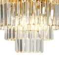 Lampa sufitowa - MILANO - złoty - 6xE14 fi 45cm - ML1023