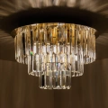 Lampa sufitowa - MILANO - złoty - 6xE14 fi 45cm - ML1023