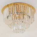 Lampa sufitowa - MILANO - złoty - 6xE14 fi 45cm - ML1023