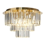 Lampa sufitowa - MILANO - złoty - 6xE14 fi 45cm - ML1023