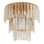 Lampa ścienna - MILANO - złoty - 2xE14 - ML1495