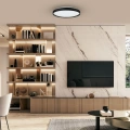 Plafon LED - RINGO 36W RGBW z pilotem - ML9965 - realizacja