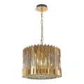 Lampa wisząca - RITZ - złoty - 7xE14 - ML0393