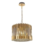 Lampa wisząca - RITZ - złoty - 7xE14 - ML0393