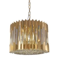 Lampa wisząca - RITZ - złoty - 7xE14 - ML0393