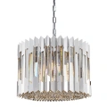 Lampa wisząca - RITZ - chrom - 7xE14 - ML0394