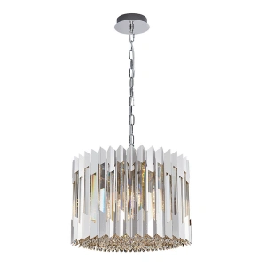 Lampa wisząca - RITZ - chrom - 7xE14 - ML0394