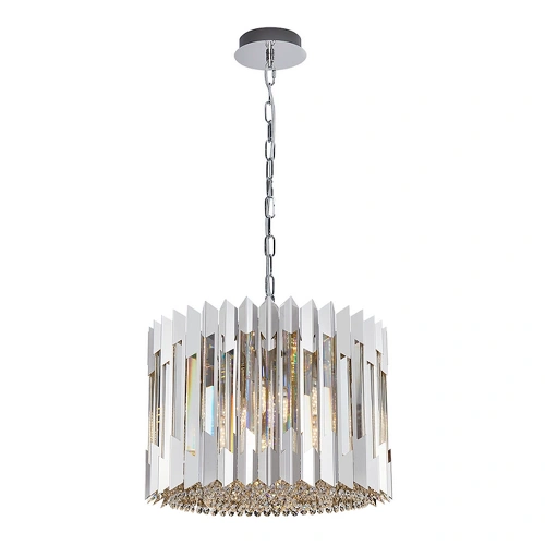 Lampa wisząca - RITZ - chrom - 7xE14 - ML0394