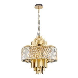 Lampa wisząca - MARGOT - złoty - 9xE14 - ML0409