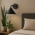 ampa ścienna - kinkiet LED CAPITAL Czarny 1xGX53 - MLP2480 - realizacja-