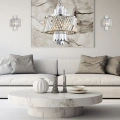 Lampa ścienna - MARGOT - chrom - 2xE14 - ML0412 - realizacja