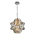 Lampa wisząca - CROWN - chrom - 4xE14 - ML0400
