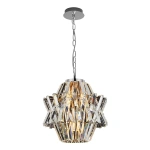 Lampa wisząca - CROWN - chrom - 4xE14 - ML0400