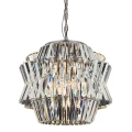 Lampa wisząca - CROWN - chrom - 12xE14 - ML0402