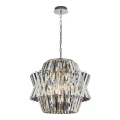 Lampa wisząca - CROWN - chrom - 12xE14 - ML0402