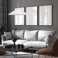 Lampa wisząca CAPITAL Biały 1xGX53 - MLP0947 - realizacja