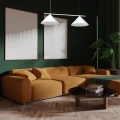 Lampa wisząca CAPITAL Biały 2xGX53 - MLP0943- realizacja