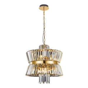 Lampa wisząca - AURELIA - złoty - 12xE14 - ML0405