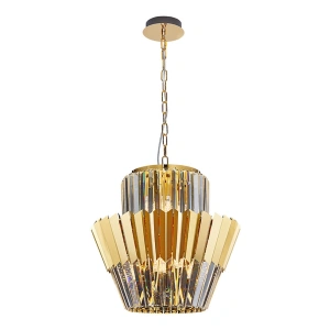 Lampa wisząca - DONNA - złoty - 9xE14 - ML0413