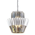 Lampa wisząca - DONNA - chrom - 9xE14 - ML0414