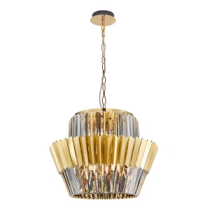 Lampa wisząca - DONNA - złoty - 12xE14 - ML0415