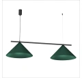 Lampa wisząca CAPITAL Czarno - Zielony 1xGX53 - MLP1529