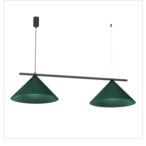 Lampa wisząca CAPITAL Czarno - Zielony 2xGX53 - MLP1529