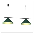 Lampa wisząca CAPITAL Czarno - Zielony 1xGX53 - MLP1529  - świecenie