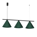 Lampa wisząca CAPITAL Czarno - Zielony 3xGX53 - MLP1530