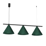 Lampa wisząca CAPITAL Czarno - Zielony 3xGX53 - MLP1530