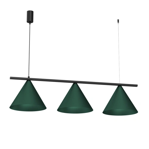 Lampa wisząca CAPITAL Czarno - Zielony 3xGX53 - MLP1530