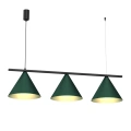 Lampa wisząca CAPITAL Czarno - Zielony 3xGX53 - MLP1530 - świecenie