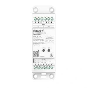  Odbiornik LED 2w1 (WiFi) - MONO / CCT - 12-48V 20A - TH-35 - Tuya - TW2