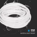 Taśma LED NEON 24V 8W 40lm/W neutralna 4500K - hermetyczna IP65 - rolka 10m - VT-555
