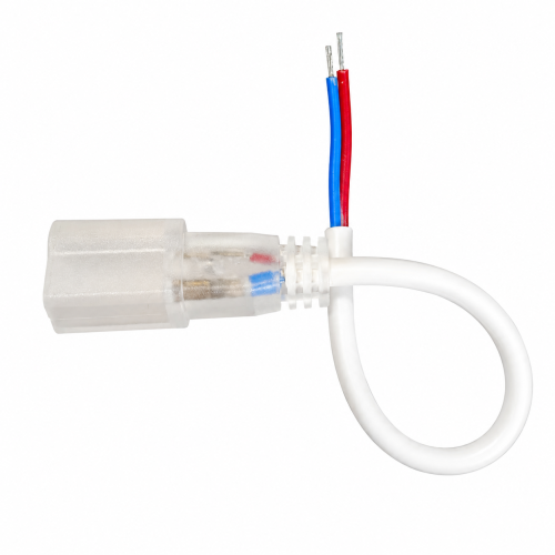 Przyłącze proste z przewodem 15cm - do taśmy LED NEON VT-555