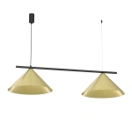 Lampa wisząca CAPITAL Czarno - Złoty 2xGX53 - MLP0941
