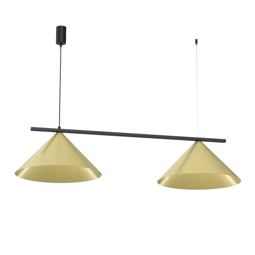 Lampa wisząca CAPITAL Czarno - Złoty 2xGX53 - MLP0941